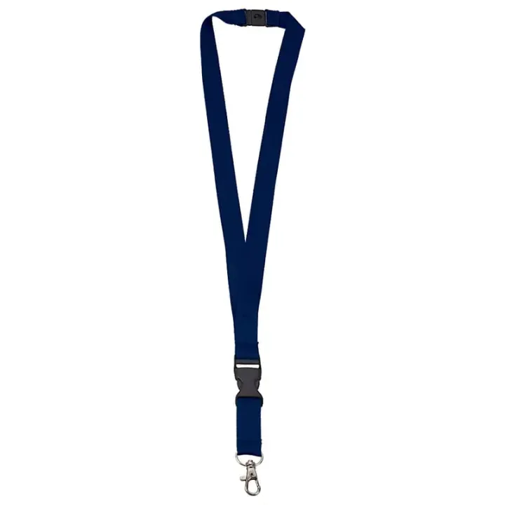 Polyester lanyard 20mm with buckle and hook - LT90879 (N9009)